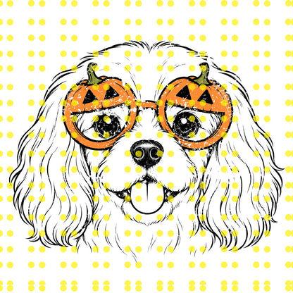 Customizable Halloween Sweatshirt Featuring 50+ Dog Breeds, Humorous Spooky Puppy Graphic Tee, Trick-or-Treat Dog Lover T-Shirt, Unisex Design in Ash Grey - AL