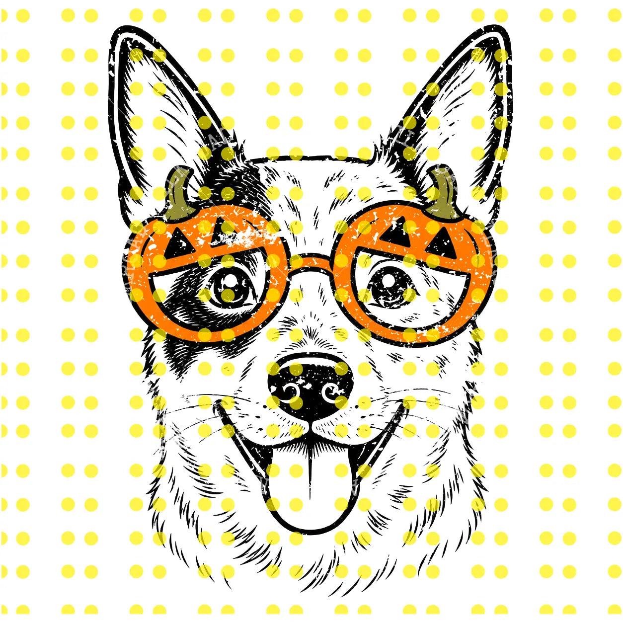 Customizable Halloween Sweatshirt Featuring 50+ Dog Breeds, Humorous Spooky Puppy Graphic Tee, Trick-or-Treat Dog Lover T-Shirt, Unisex Design in Ash Grey - AL