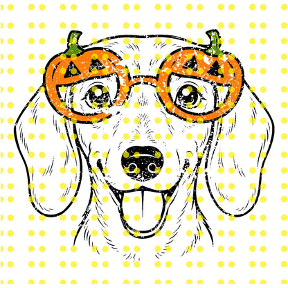 Customizable Halloween Sweatshirt Featuring 50+ Dog Breeds, Humorous Spooky Puppy Graphic Tee, Trick-or-Treat Dog Lover T-Shirt, Unisex Design in Ash Grey - AL