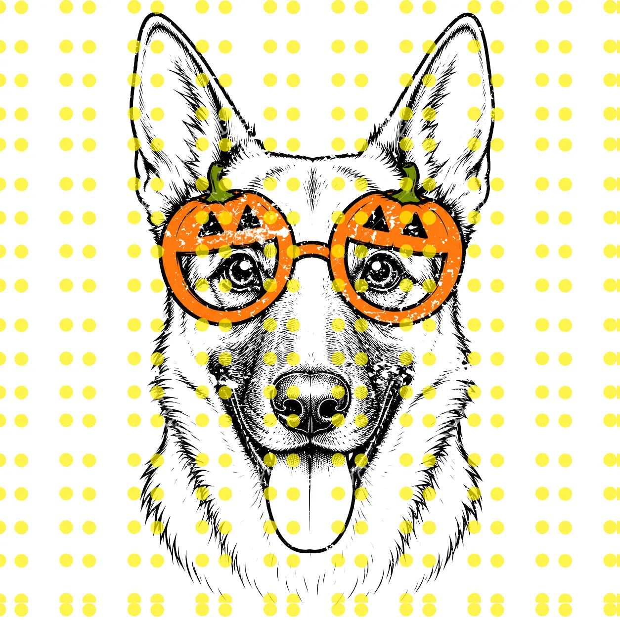 Customizable Halloween Sweatshirt Featuring 50+ Dog Breeds, Humorous Spooky Puppy Graphic Tee, Trick-or-Treat Dog Lover T-Shirt, Unisex Design in Ash Grey - AL