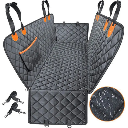 Premium Waterproof Dog Car Seat Cover - Universal Fit, Scratchproof, Non-Slip, Washable Travel Mat for All Seasons